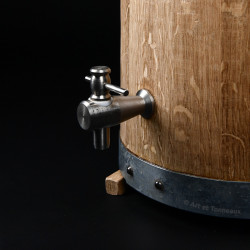 Vinaigrier bois 6L (chêne) robinet inox