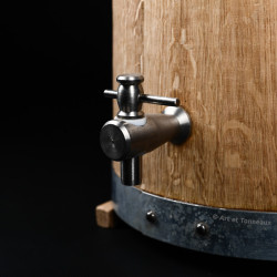 Vinaigrier bois 6L (chêne) robinet inox