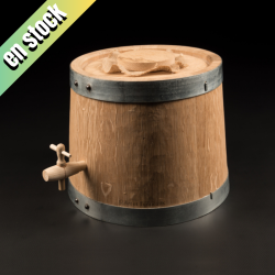 Vinaigrier chêne 6 litres +...