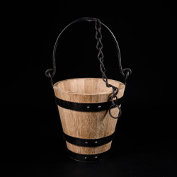 Seau de puits chêne 7 Litres - Le P'ti Remonteau