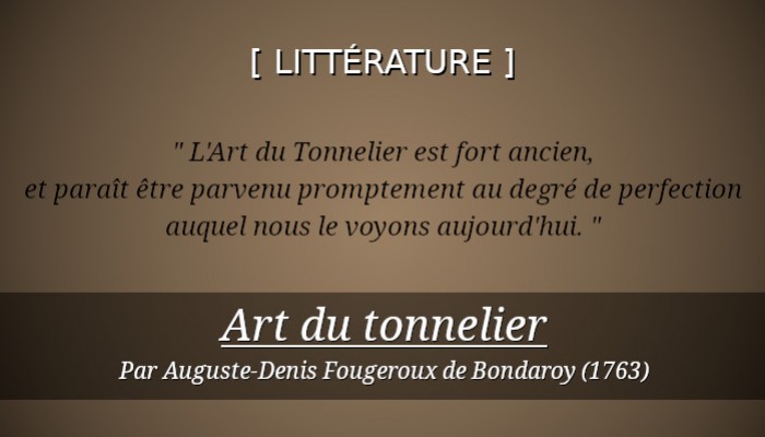 Art du tonnelier. Par M. Fougeroux de Bondaroy (1763) Art et Tonneaux
